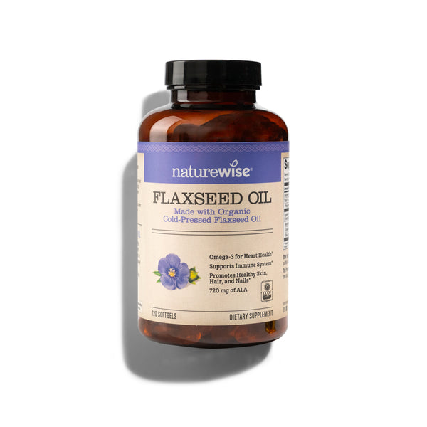 Naturewise Organic Non Gmo Flaxseed Oil