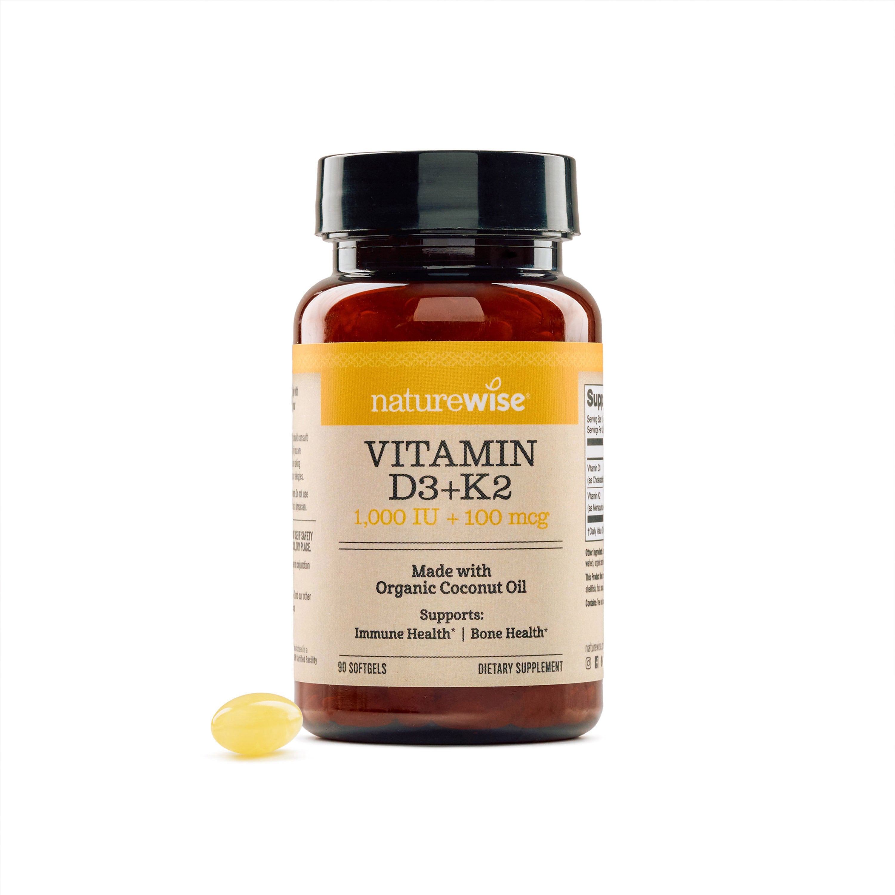 Vitamin D3 + K2