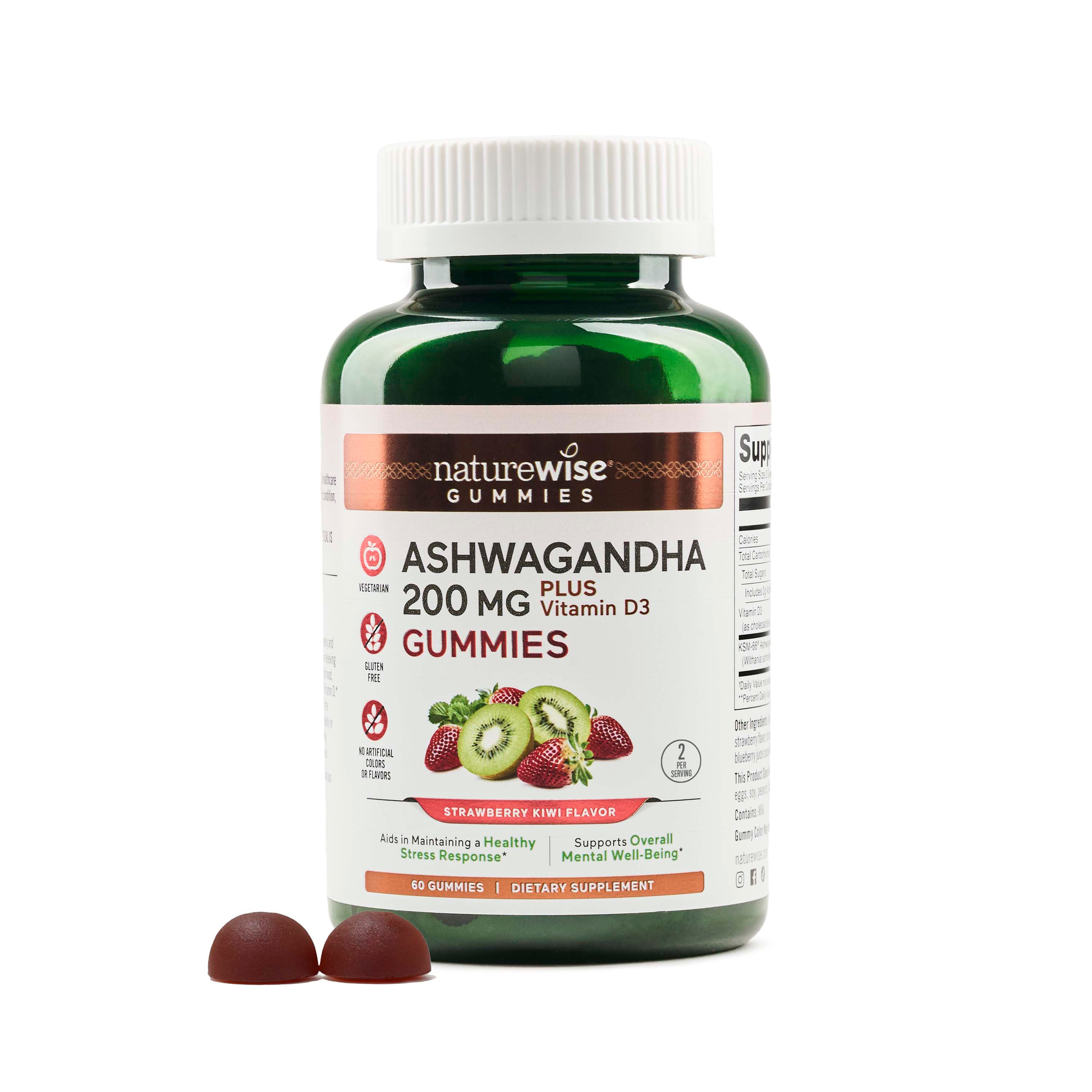 NatureWise Ashwagandha Gummies 60 Count