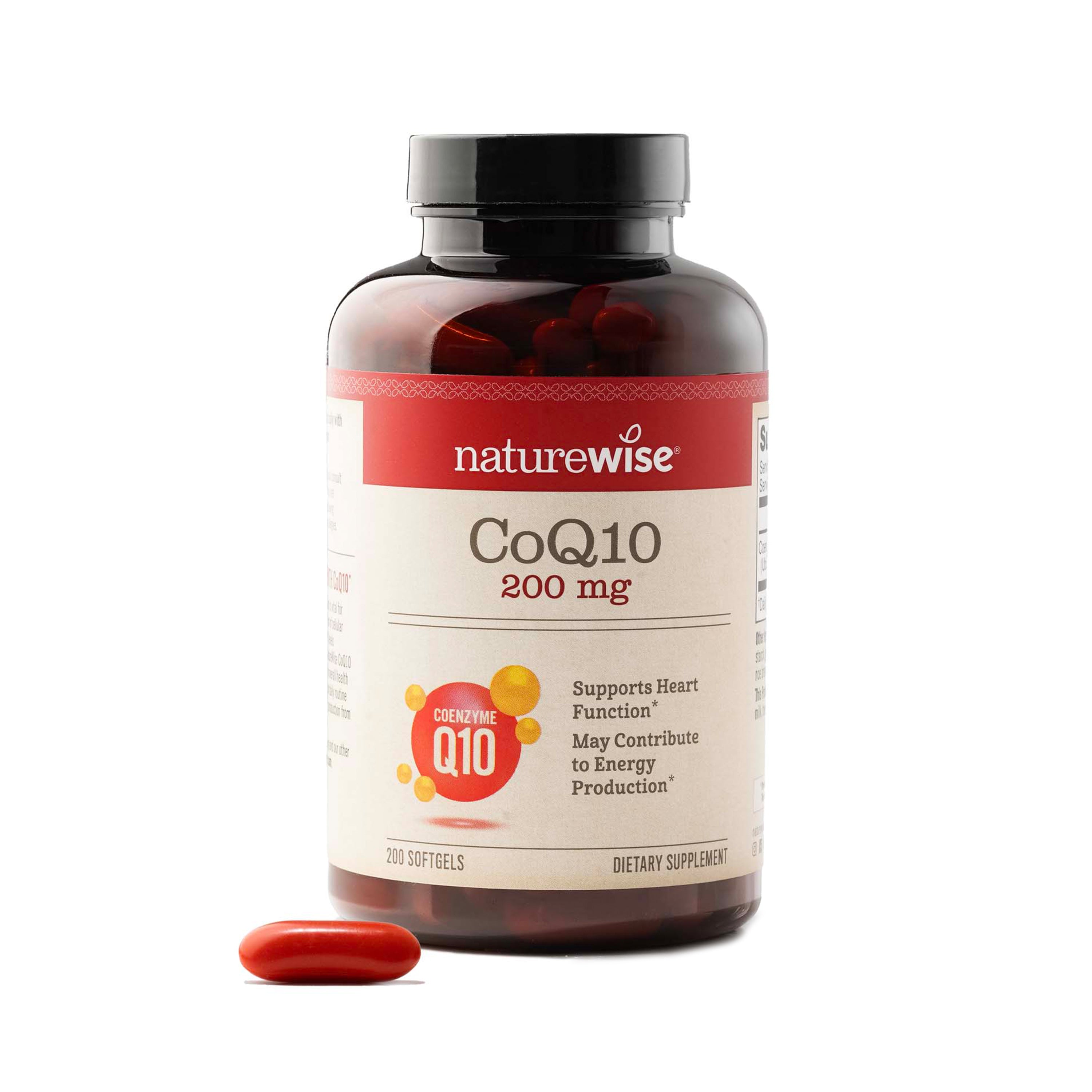 NatureWise CoQ10 200mg 200 Softgels