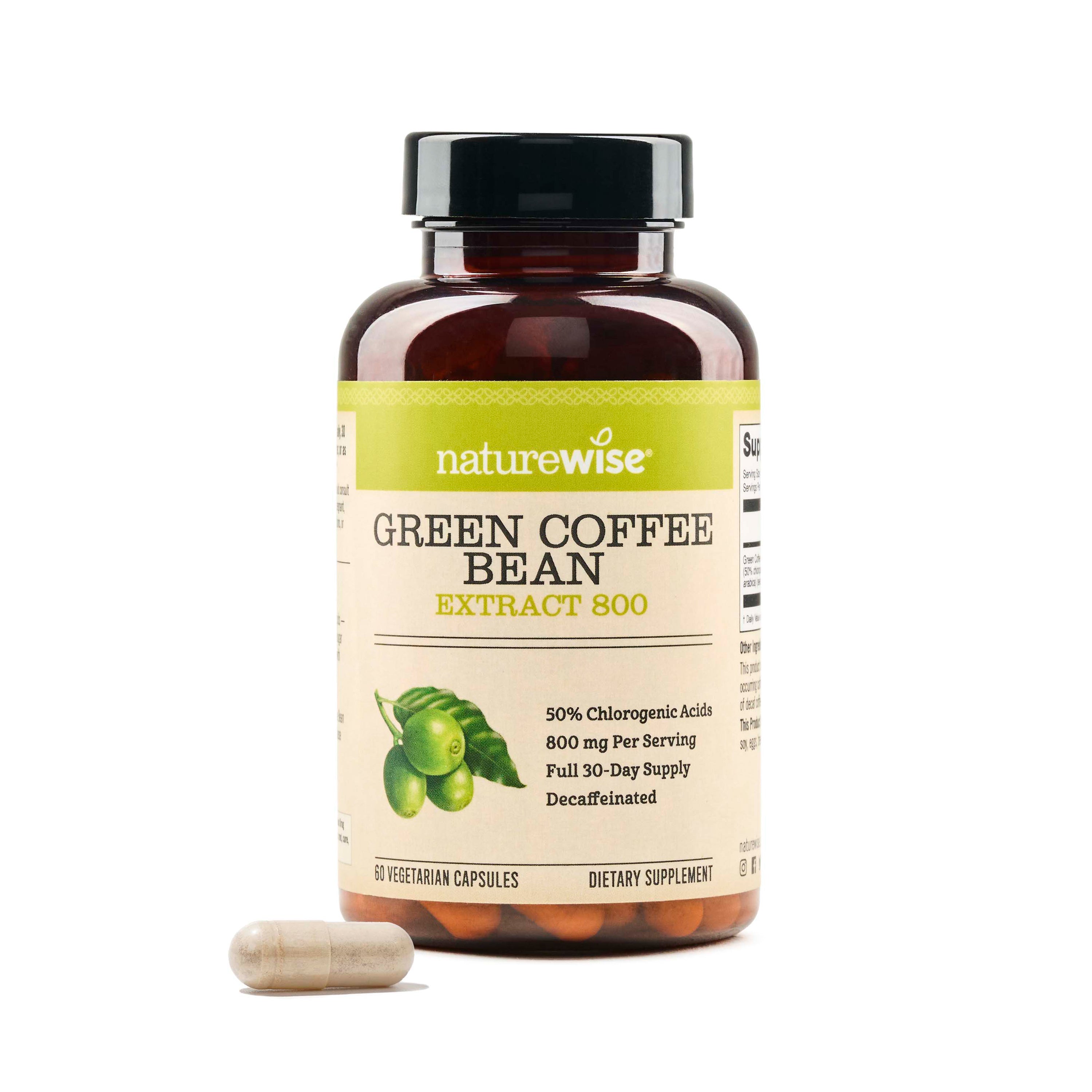 NatureWise Green Coffee Bean Extract 60 capsules