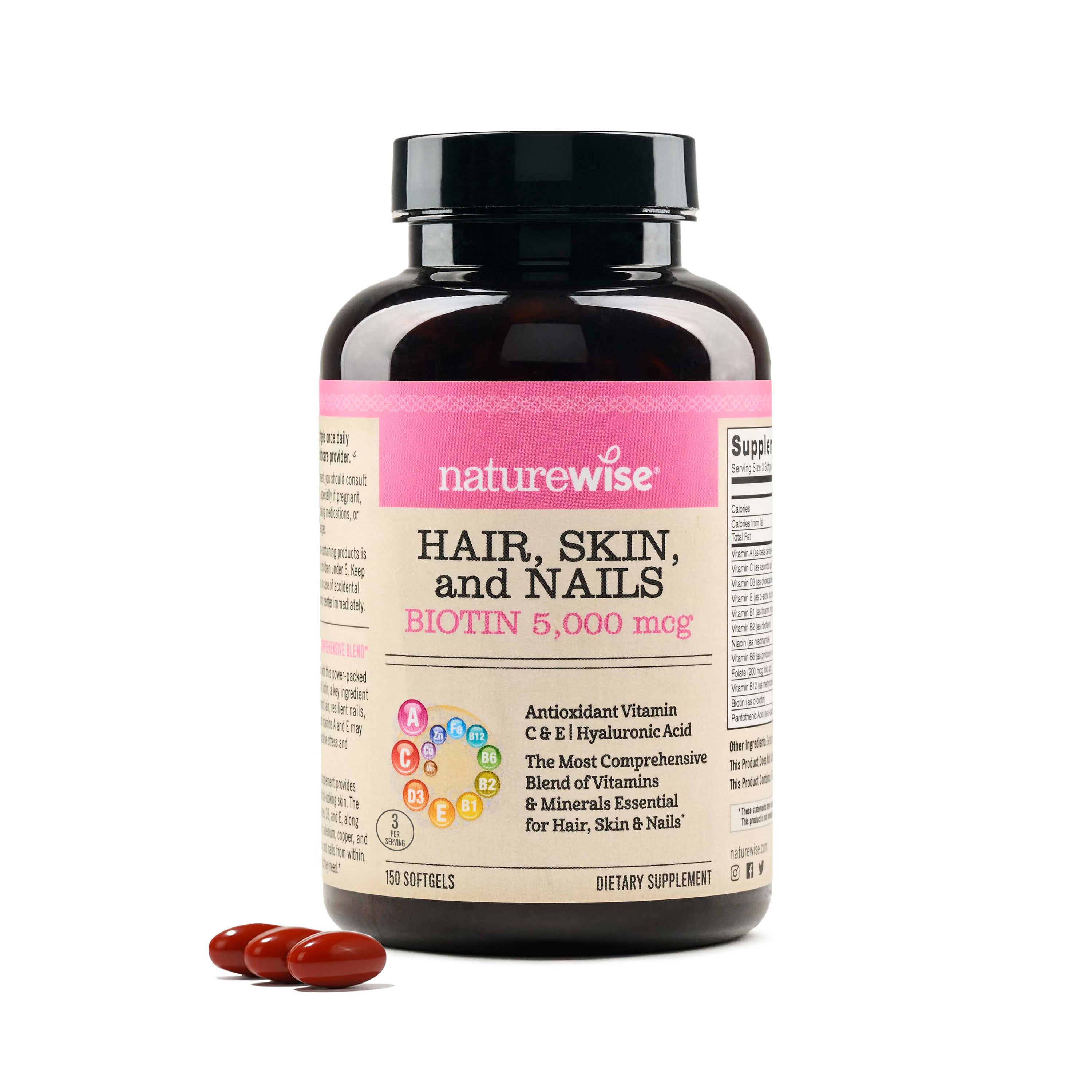 Hair, Skin & Nails Softgels 150 softgels