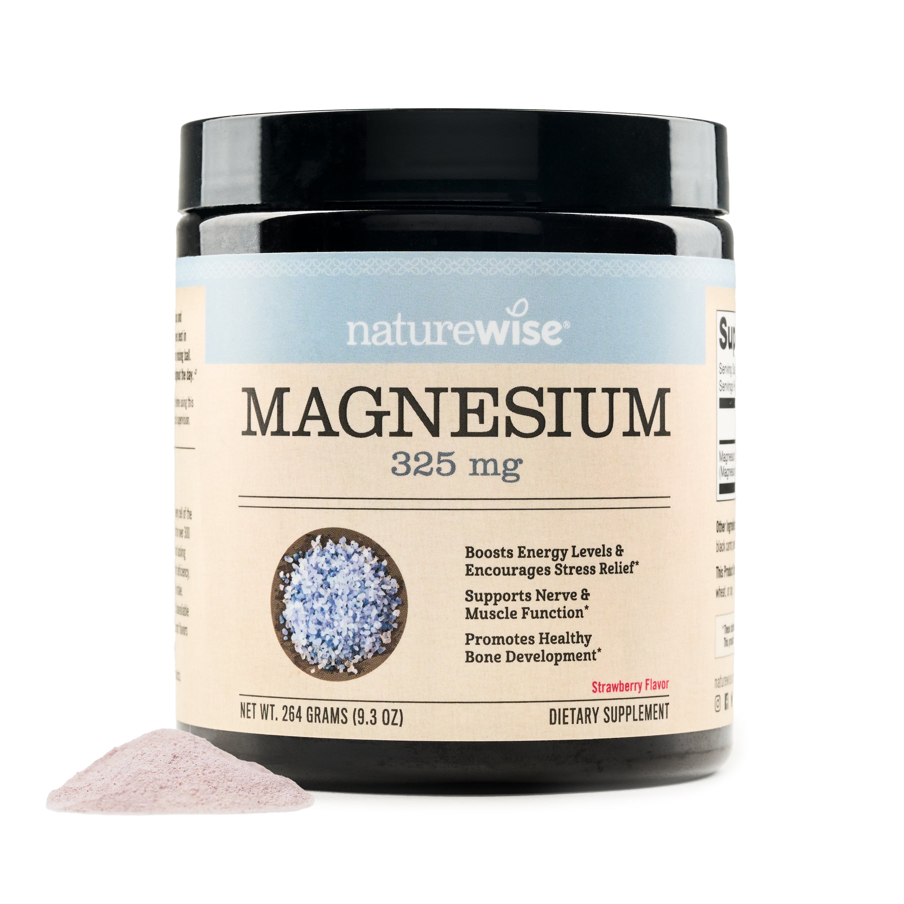 NatureWise Magnesium Powder 325 mg