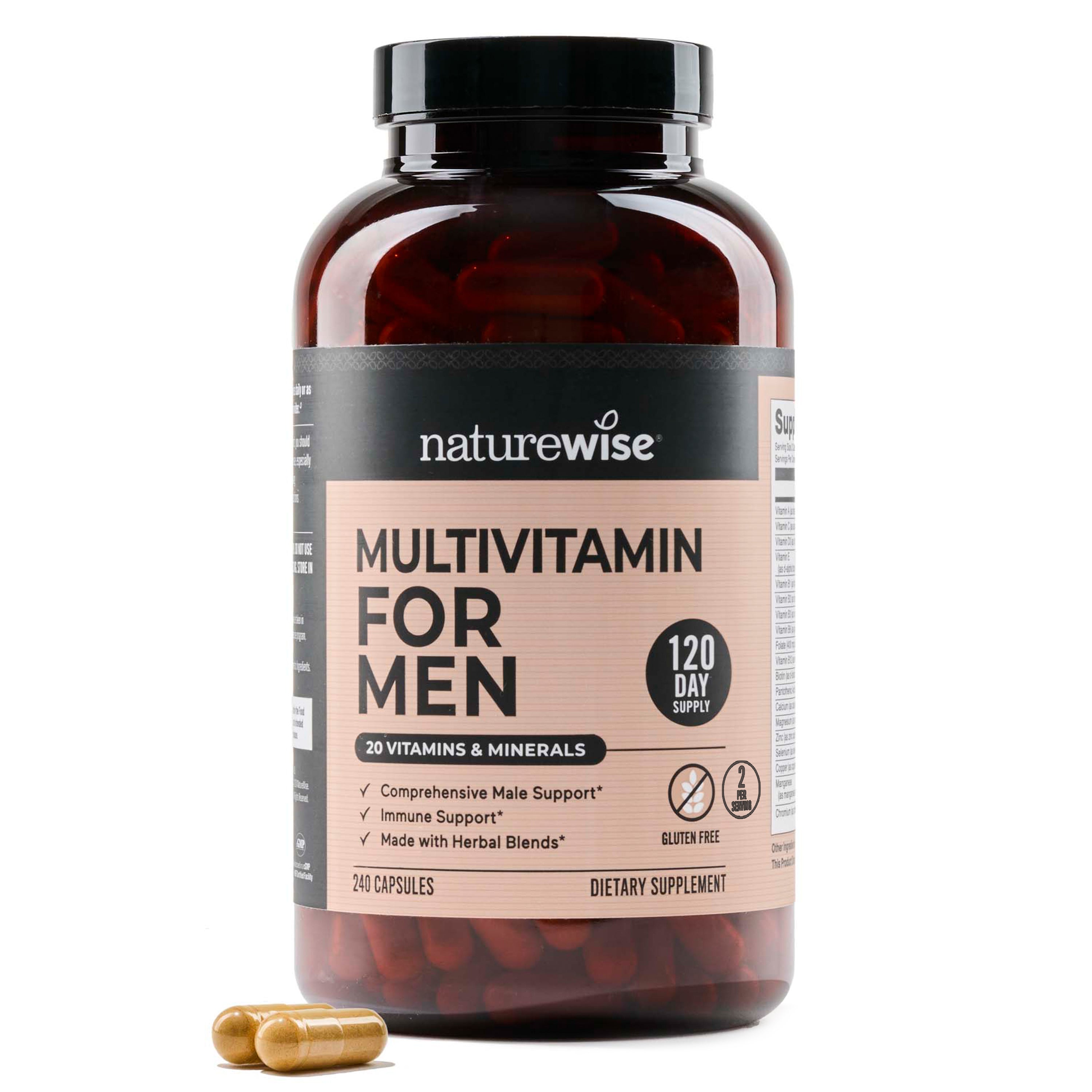 NatureWise Men's Multivitamin 240 capsules