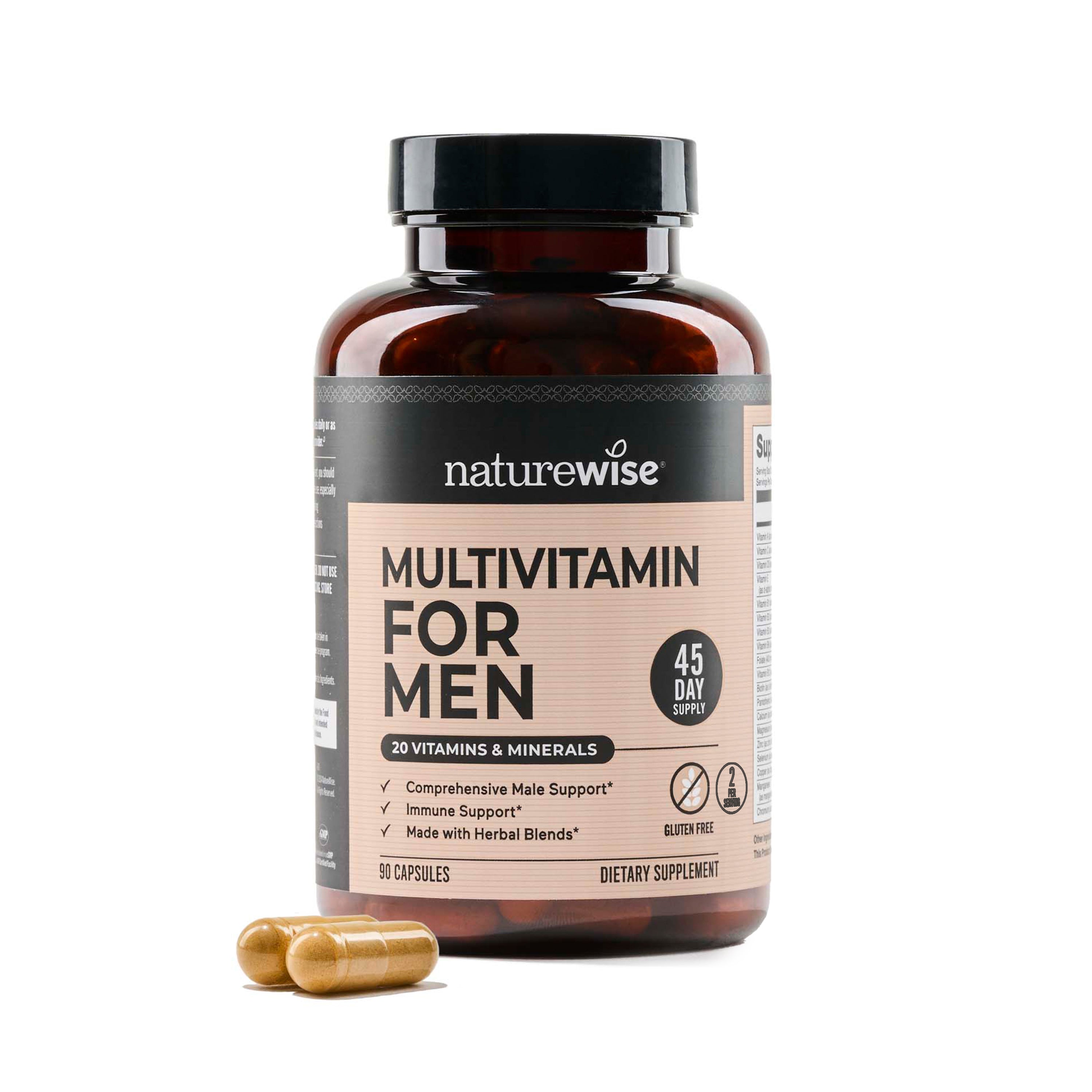 NatureWise Men's Multivitamin 90 capsules