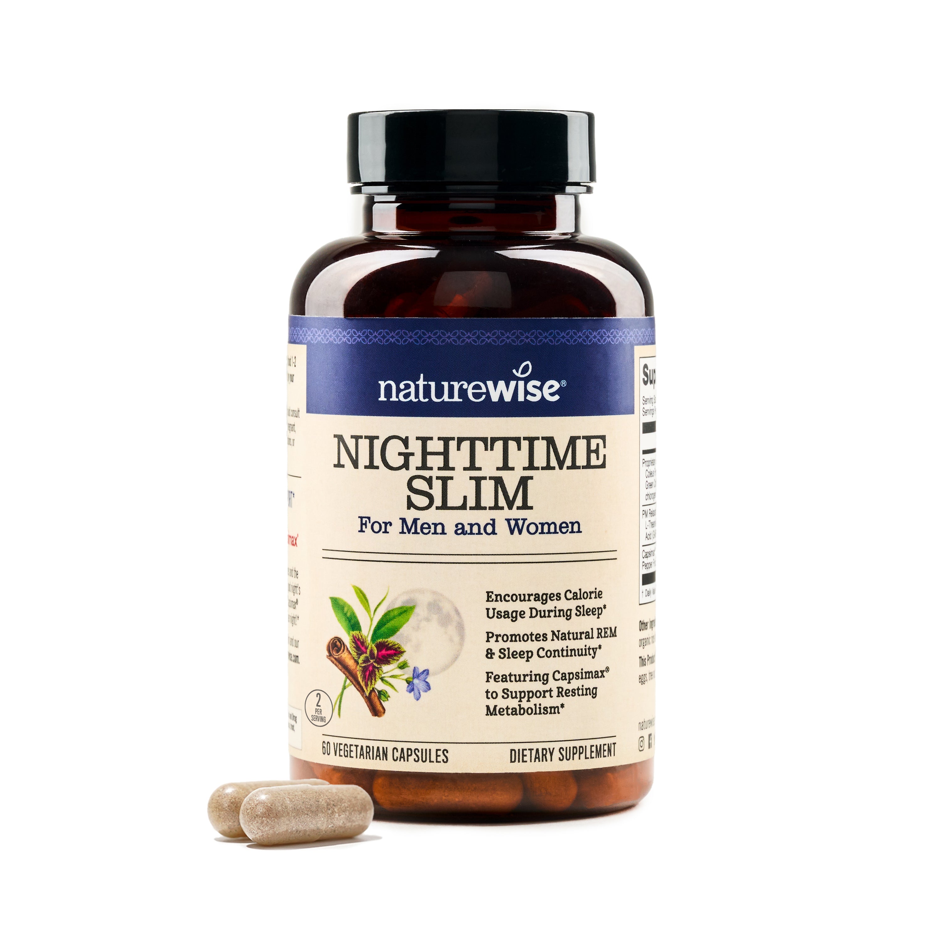 NatureWise NightTime Slim 60 capsules