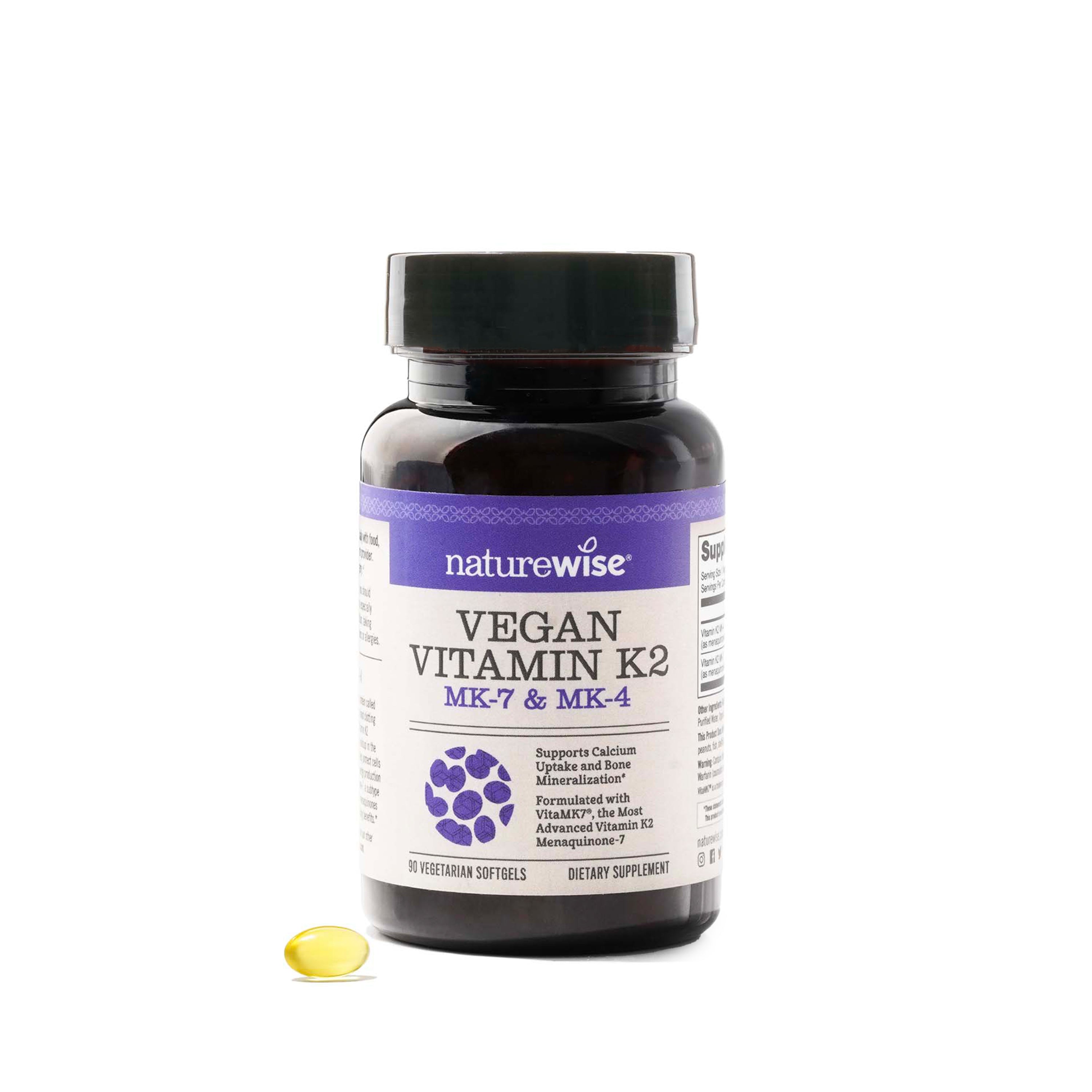 NatureWise Vegan Vitamin K2 Softgels 90 softgels