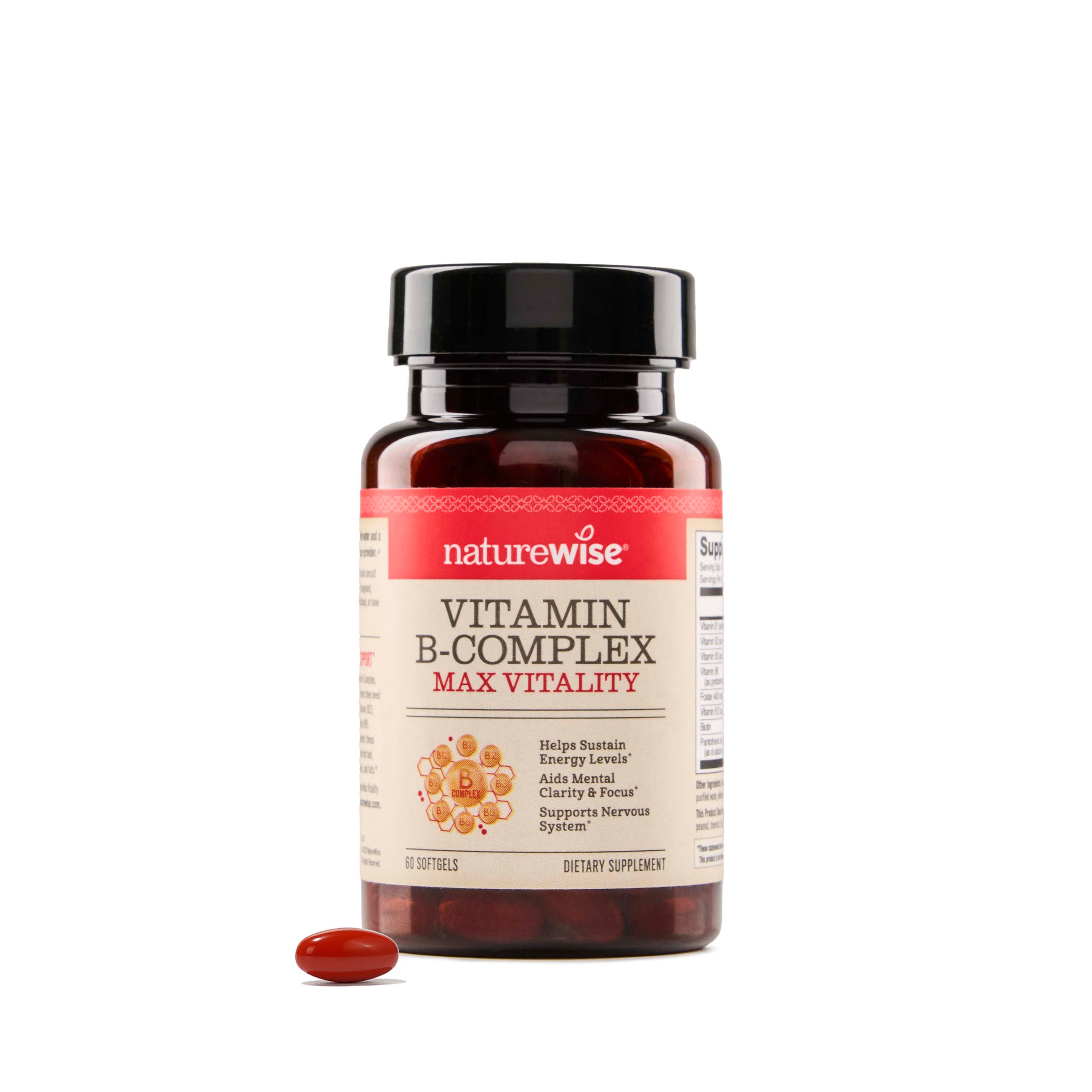 NatureWise Vitamin B Complex Softgels 60 softgels